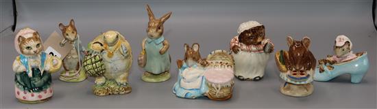 8 Beswick figures - various